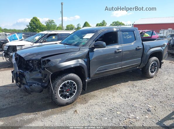3TMLB5JN9SM154186 2025 TOYOTA TACOMA Gray Առջևի ձախ երեք քառորդ տեսարան