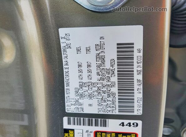 3TMLB5JN9SM164507 2025 TOYOTA TACOMA Green 