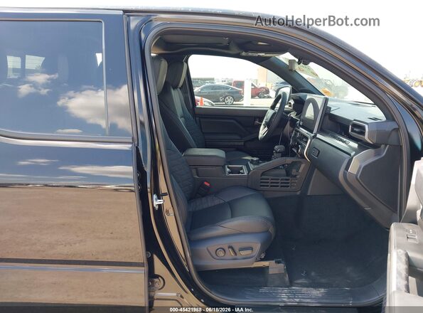3TMLB5JN9SM174535 2025 TOYOTA TACOMA Black Widok wnętrza z przodu