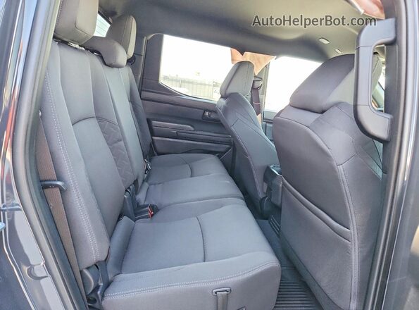 3TMLB5JN9TM234105 2026 TOYOTA TACOMA Black Rear seats view
