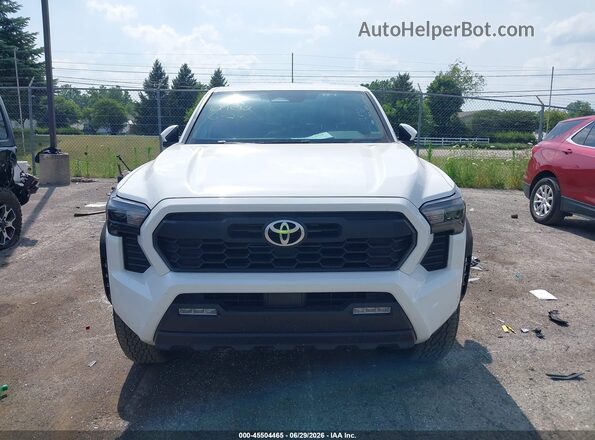 3TMLB5JNXRM011936 2024 TOYOTA TACOMA White Vista del cuadro de instrumentos