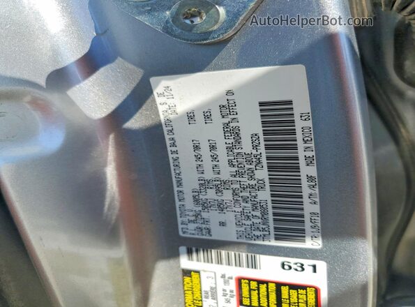 3TMLB5JNXRM080531 2024 TOYOTA TACOMA Silver Vista del compartimento del motor