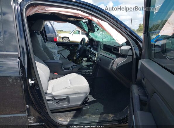 3TMLB5JNXSM189982 2025 TOYOTA TACOMA Black Սալոնի դիմացի տեսք