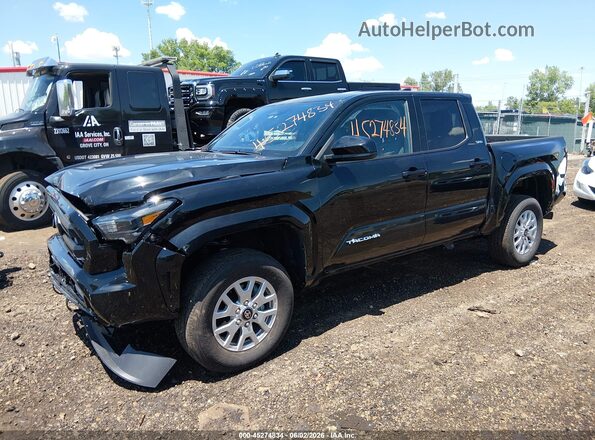3TMLB5JNXTM211951 2026 TOYOTA TACOMA Black წინა მარცხენა ხედი სამი მეოთხედიდან