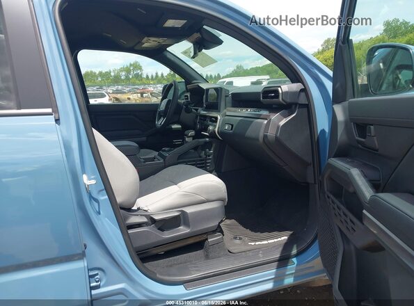 3TMLB5JNXTM214669 2026 TOYOTA TACOMA Синий Вид салона спереди
