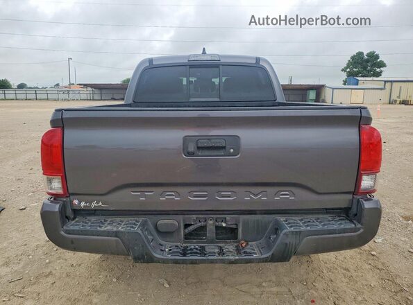 3TYAX5GN3MT029644 2021 TOYOTA TACOMA Gray Вид ззаду