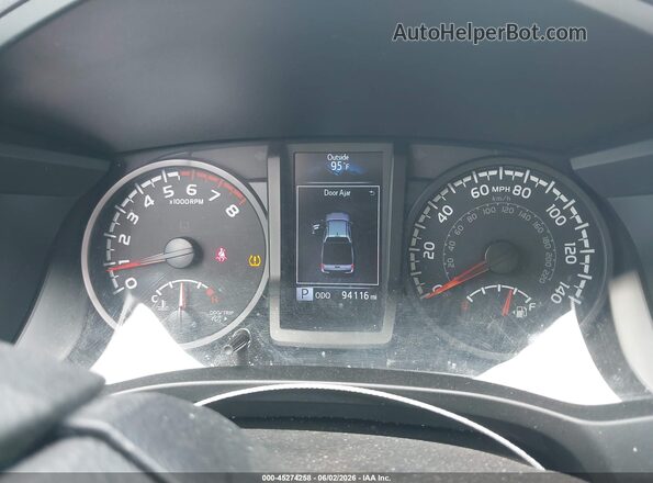 3TYAX5GN5NT036869 2022 TOYOTA TACOMA Silver Vista de los asientos traseros