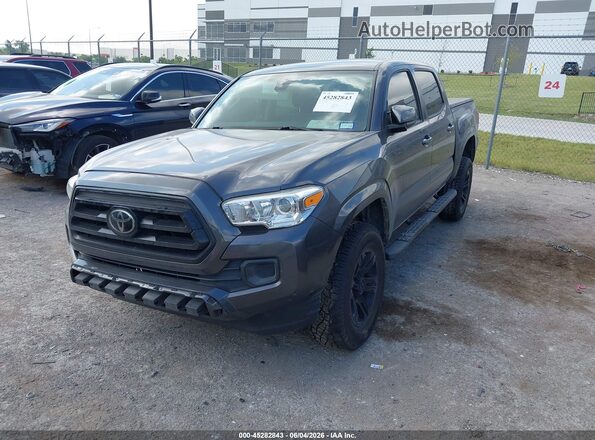 3TYAX5GN6MT022218 2021 TOYOTA TACOMA Gray Передня ліва чверть