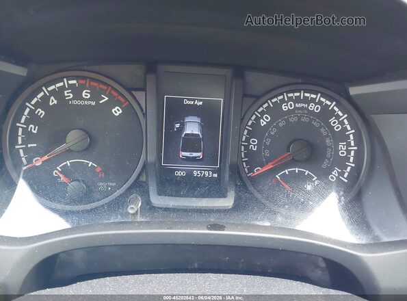3TYAX5GN6MT022218 2021 TOYOTA TACOMA Gray Вид задніх сидінь