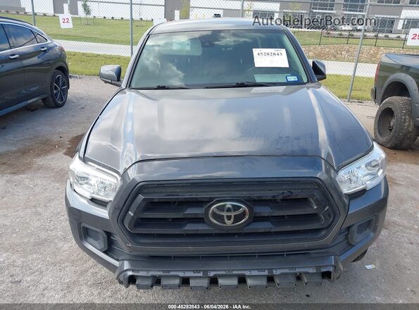 3TYAX5GN6MT022218 2021 TOYOTA TACOMA Gray Вид щитка приладів