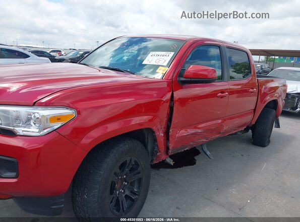 3TYAX5GN7MT011745 2021 TOYOTA TACOMA Red Vista frontal
