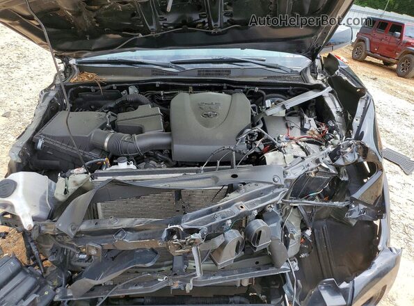 3TYCZ5AN1MT030030 2021 TOYOTA TACOMA Black Սալոնի հետևի տեսք