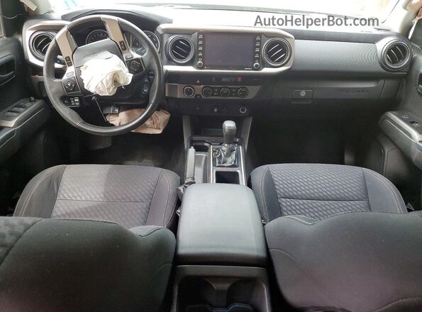 3TYCZ5AN1MT030030 2021 TOYOTA TACOMA Black Առջևի վահանակի տեսք