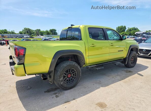 3TYCZ5AN1NT091928 2022 TOYOTA TACOMA Green Հետևի աջ