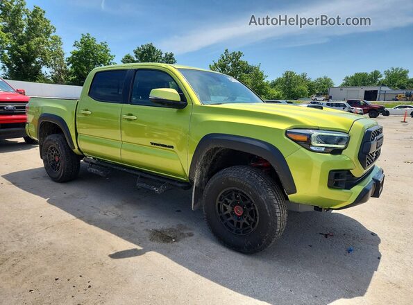 3TYCZ5AN1NT091928 2022 TOYOTA TACOMA Green Առջևի աջ