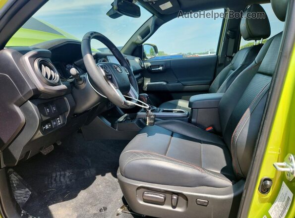 3TYCZ5AN1NT091928 2022 TOYOTA TACOMA Green Սալոնի դիմացի տեսք