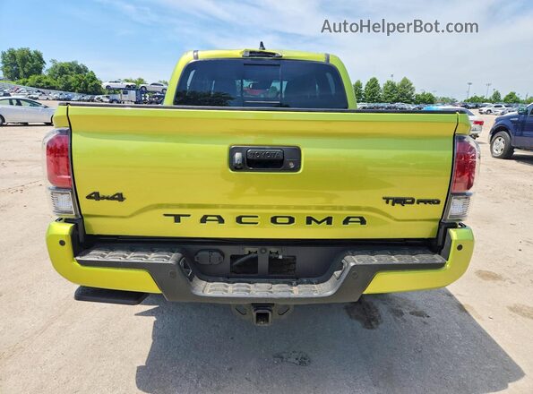 3TYCZ5AN1NT091928 2022 TOYOTA TACOMA Green Հետևի տեսք