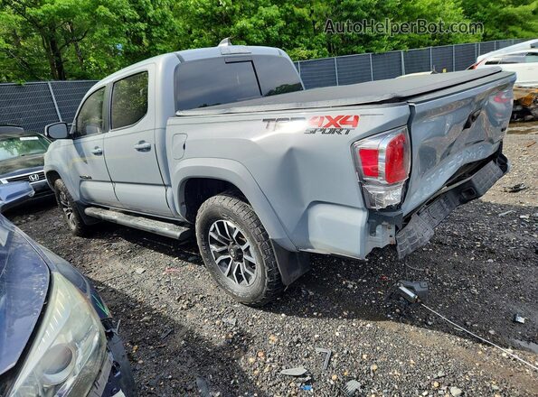 3TYCZ5AN2MT036807 2021 TOYOTA TACOMA Серый Задняя левая четверть
