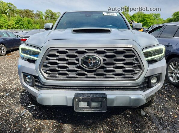 3TYCZ5AN2MT036807 2021 TOYOTA TACOMA Серый Вид спереди