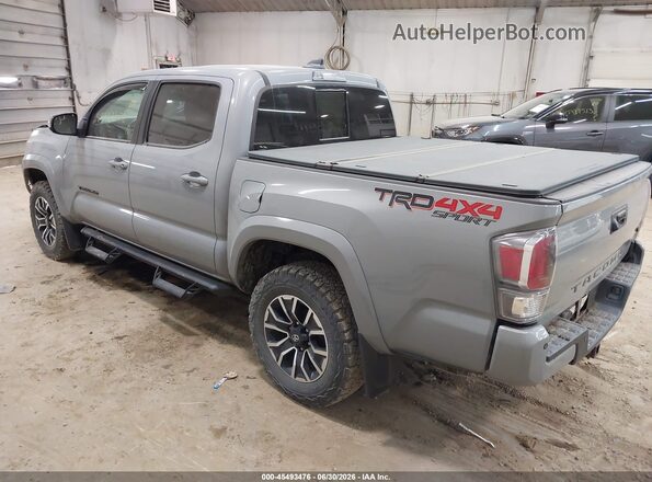3TYCZ5AN3MT040364 2021 TOYOTA TACOMA Gray უკანა მარცხენა