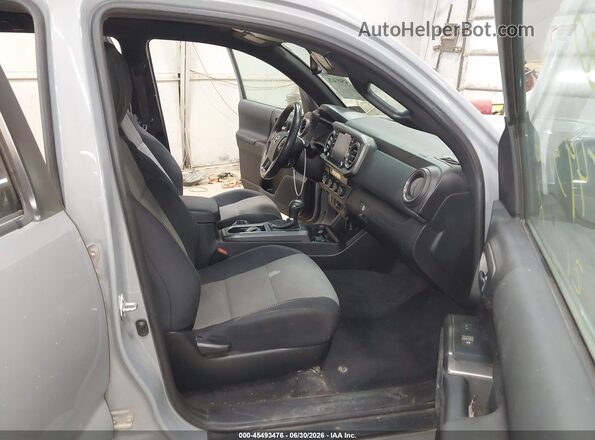 3TYCZ5AN3MT040364 2021 TOYOTA TACOMA Gray წინა სალონის ხედი