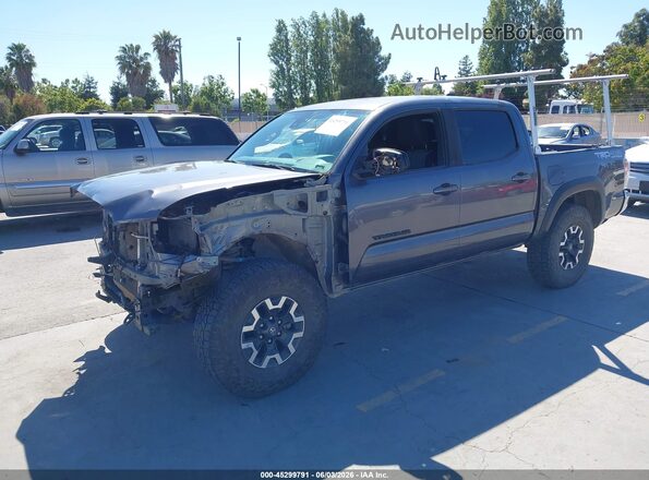 3TYCZ5AN3NT076296 2022 TOYOTA TACOMA Gray 
