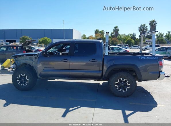 3TYCZ5AN3NT076296 2022 TOYOTA TACOMA Gray 