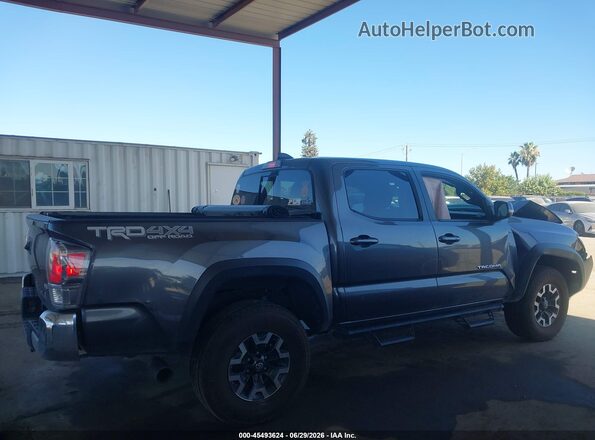 3TYCZ5AN3NT081644 2022 TOYOTA TACOMA Gray უკანა სალონის ხედი