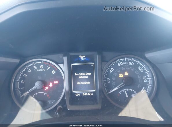 3TYCZ5AN3NT081644 2022 TOYOTA TACOMA Gray უკანა სავარძლების ხედი