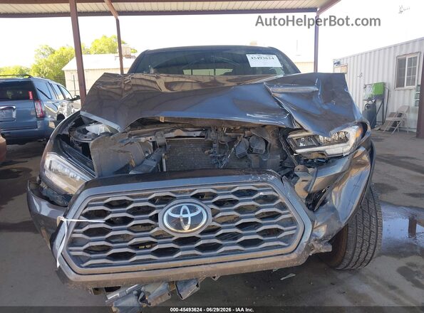 3TYCZ5AN3NT081644 2022 TOYOTA TACOMA Gray წინა ხედი