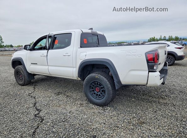 3TYCZ5AN3PT143708 2023 TOYOTA TACOMA White Հետևի ձախ