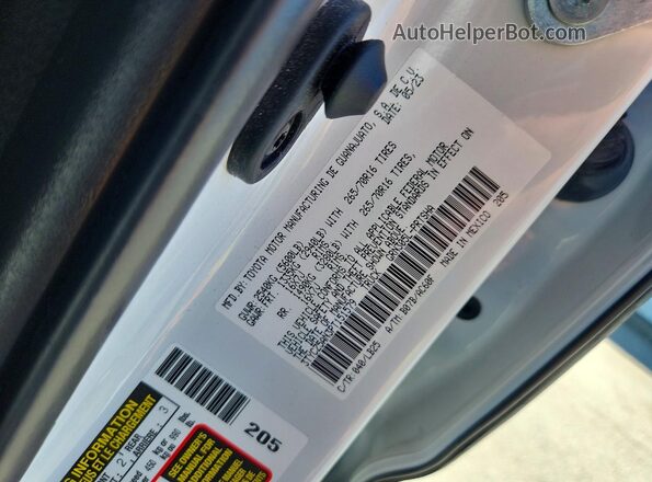 3TYCZ5AN3PT151579 2023 TOYOTA TACOMA White Engine compartment view