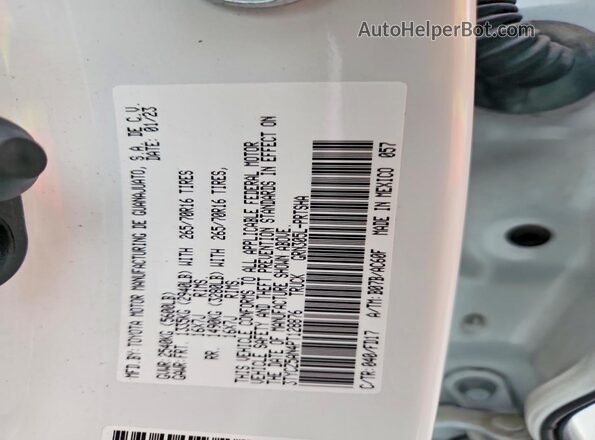 3TYCZ5AN4PT128876 2023 TOYOTA TACOMA White 
