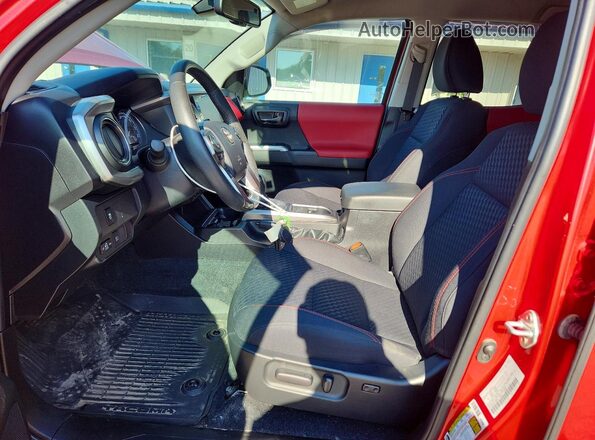 3TYCZ5AN5PT153835 2023 TOYOTA TACOMA Red Front interior view