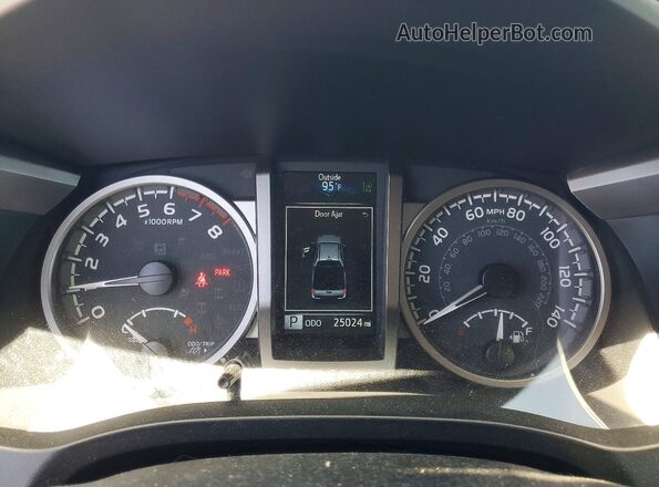 3TYCZ5AN5PT170151 2023 TOYOTA TACOMA Black Vista del cuadro de instrumentos