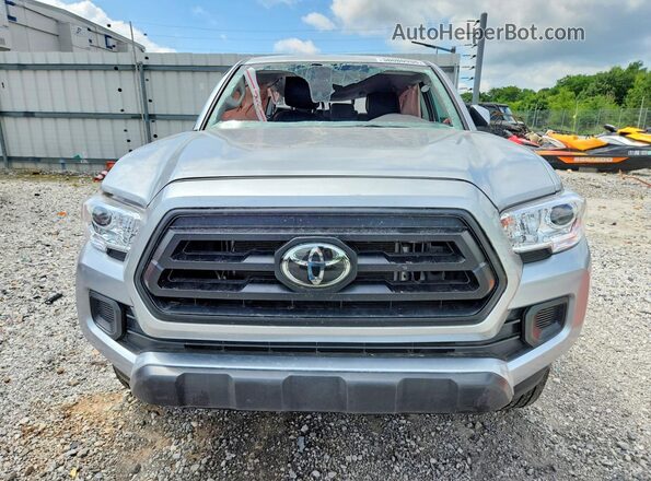 3TYCZ5AN5PT177388 2023 TOYOTA TACOMA Silver Դիմացի տեսք