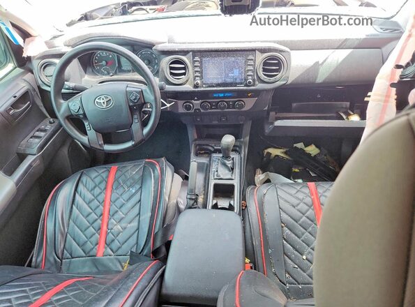 3TYCZ5AN5PT177388 2023 TOYOTA TACOMA Silver Առջևի վահանակի տեսք