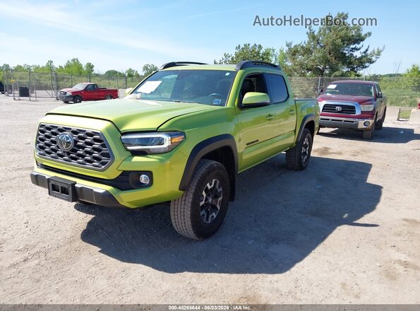 3TYCZ5AN6PT159711 2023 TOYOTA TACOMA Green Передня ліва чверть