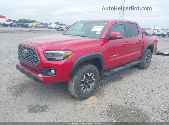 3TYCZ5AN6PT172684 2023 TOYOTA TACOMA Red Передня ліва чверть