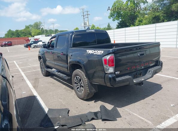 3TYCZ5AN7MT010784 2021 TOYOTA TACOMA Black უკანა მარცხენა