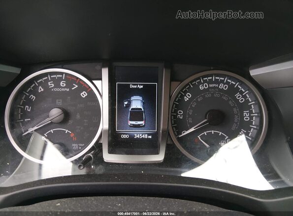 3TYCZ5AN7NT080710 2022 TOYOTA TACOMA Black Vista de los asientos traseros