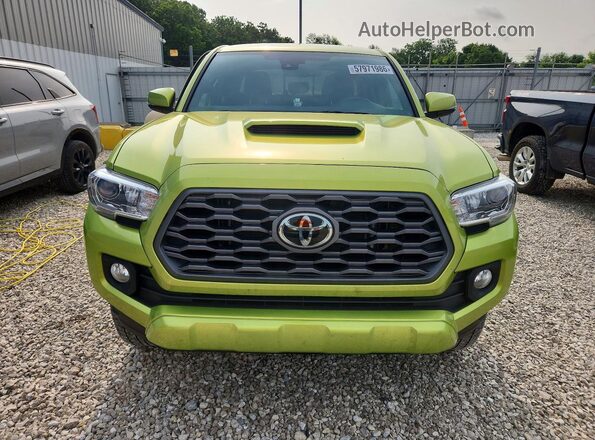 3TYCZ5AN7PT159409 2023 TOYOTA TACOMA Green Вид спереду
