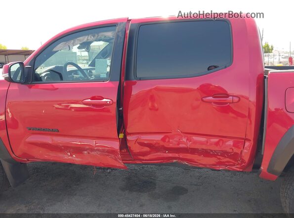 3TYCZ5AN7PT175545 2023 TOYOTA TACOMA Red Front view
