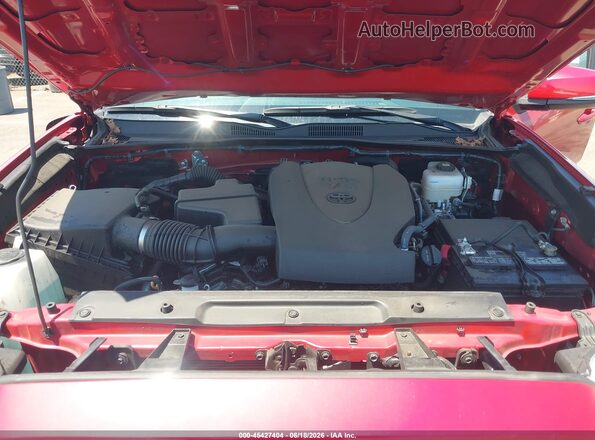 3TYCZ5AN7PT175545 2023 TOYOTA TACOMA Red Rear view