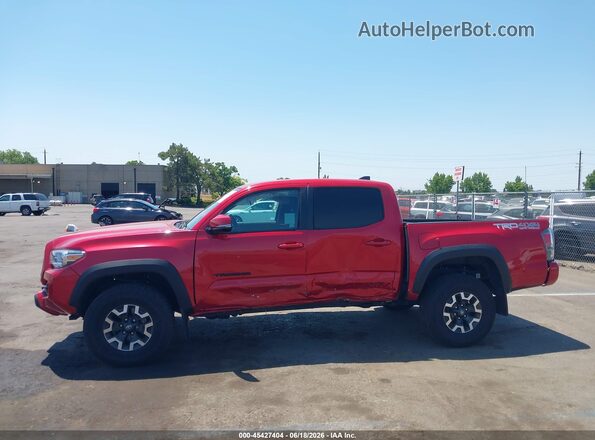 3TYCZ5AN7PT175545 2023 TOYOTA TACOMA Red 360 interior view
