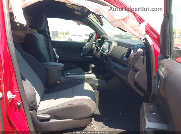 3TYCZ5AN7PT175545 2023 TOYOTA TACOMA Red Front interior view