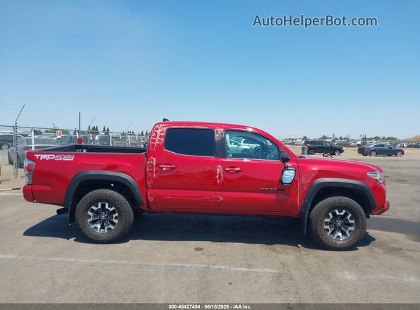 3TYCZ5AN7PT175545 2023 TOYOTA TACOMA Red Rear interior view
