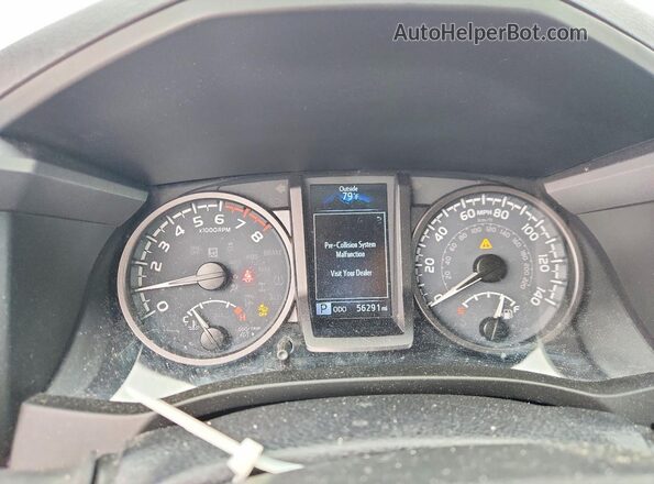 3TYCZ5AN8MT041543 2021 TOYOTA TACOMA White Vista del cuadro de instrumentos