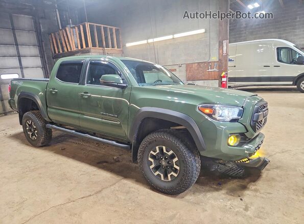 3TYCZ5AN8MT049044 2021 TOYOTA TACOMA Green Front right