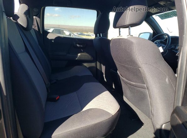 3TYCZ5AN9NT079168 2022 TOYOTA TACOMA Gray Rear seats view